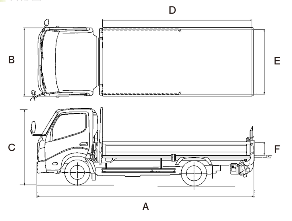 パワーゲート車2t | 商品から探す>レンタカー>平ボディトラック 