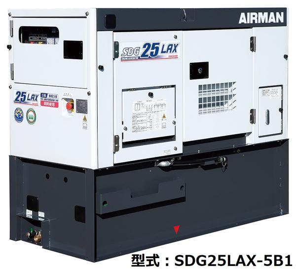 発電機20/25kVA オイルフェンス付 | 商品から探す>発電機>大型発電機(10KVA以上)>大型発電機(オイルフェンス付) -  レンタルのニッケン オンラインレンタル