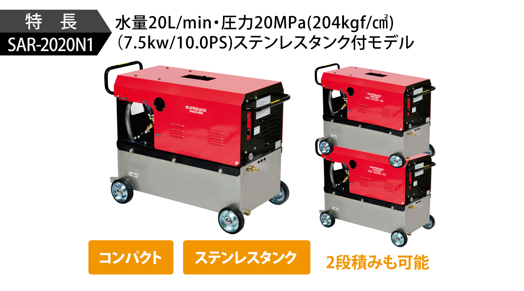 洗浄機(200V仕様) - レンタルのニッケン オンラインレンタル