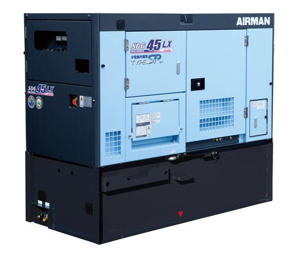 発電機37/45kVA オイルフェンス付 分電盤内蔵式 | 商品から探す>発電機>大型発電機(10KVA以上)>大型発電機(オイルフェンス付) -  レンタルのニッケン オンラインレンタル