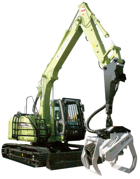 グラップルプロセッサ0.25㎥ベース | 商品から探す>林業機械 グラップルプロセッサ0.25㎥ベース | 商品から探す>林業機械