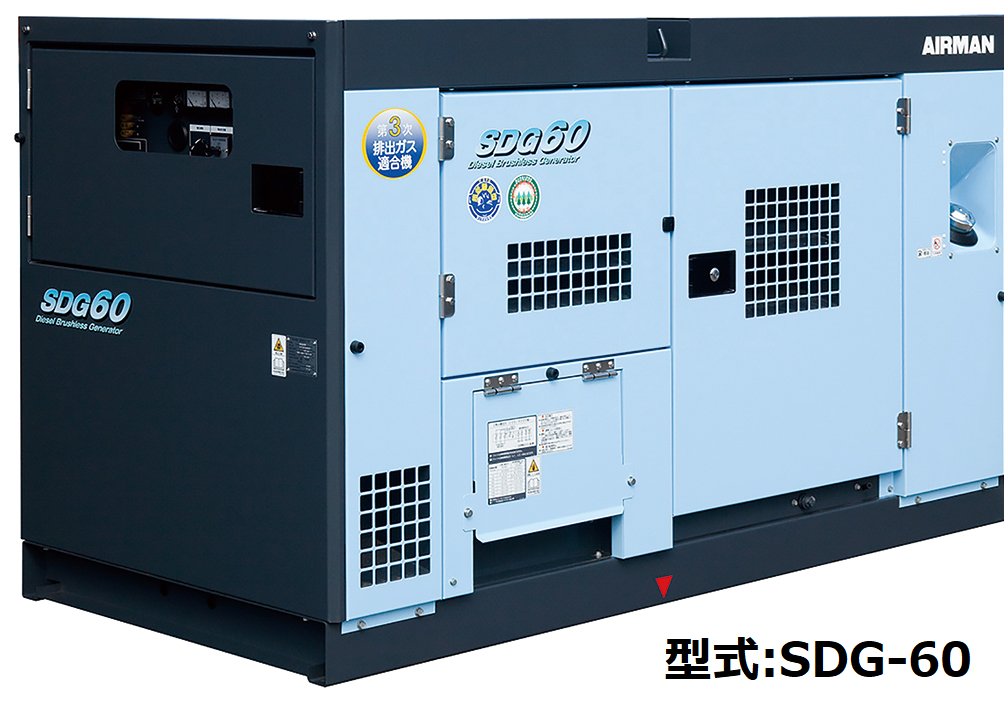 PTO発電機 10KVA 三相 200V 50ヘルツ - 車のパーツ