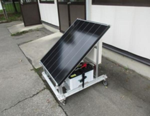 独立電源ソーラー発電機150W | 商品から探す>発電機>ソーラー
