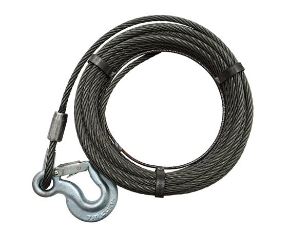 チルホール　1500kg 1.6Tチルホール用ワイヤー 11.7パイ 20M | 商品一覧>揚重・搬送